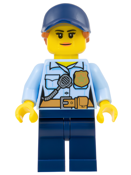 Минифигурка Lego Police - City Officer Female cty0992